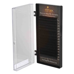 ELLEEBANA Mink eyelash extensions - d-curl - 0 15mm mixed tray